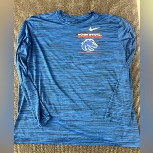 Boise state Large long sleeve Nike  dri fit